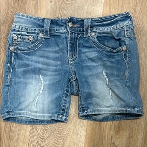Denim Blue Women's Shorts